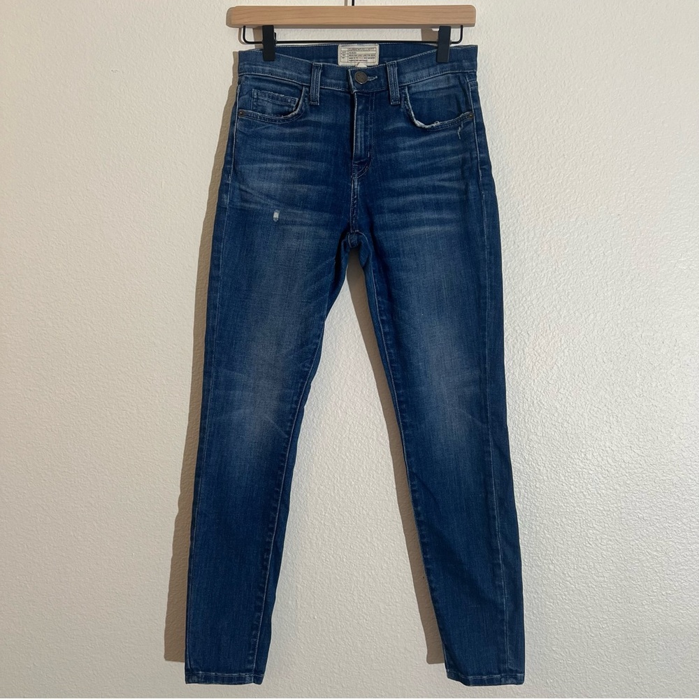 Current/Elliott Skinny Jeans, Size 25, Mid-Wash Denim